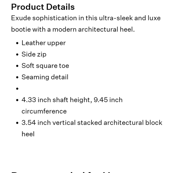 Sarto Vallah Black Leather Square Toe Booties - Picture 9 of 11